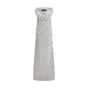 Jacquemus Rita pois long Dress